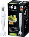 Braun MQ 100 Dip 450 W ručný mixér biely