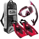 TUSA VISIO TRI-EX Maska Snorkel Fins 42-46 + TAŠKA