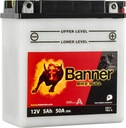 BATÉRIE BANNER YB5L-B 12V/5Ah SKÚTER 50A ŚLĄSK