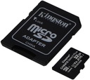 32GB microSD Kingston SDHC CL10 100MB/s + adaptér