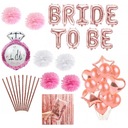 BRIDE TO BE ROSE GOLD BRIDE PARTY SET