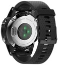 Čierny silikónový remienok Garmin FENIX 5S Plus