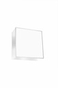 Štýlové biele štvorcové LED stropné svietidlo HORUS SOLLUX