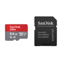 Adaptér na pamäťovú kartu SanDisk Ultra microSDXC 64GB