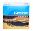 Struny pre akustickú gitaru 11-52 D'Addario EZ910