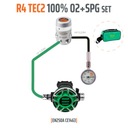 Tecline R4 TEC2 100% O2 M26x2 s Mano, stage kit