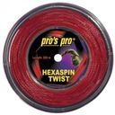 PRO'S PRO HEXASPIN TWIST 200m, 1,20 mm červený