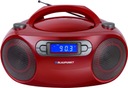 BOOMBOX BB18RD BLAUPUNKT FM/CD/MP3/USB/AUX ČERVENÝ