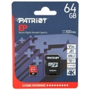 64 GB microSDXC karta Patriot Extreme 100 MB/s 4K