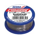 DEDRA 31L61010 Spájka s tavidlom 1mm 100g