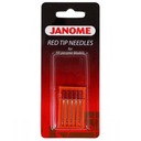 IHLY JANOME RED TIP pre hrubšie materiály