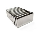 NEODYMIUM tanierové magnety 45x25x10 mm STRONG N42 obdĺžnikové tyčové magnety