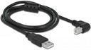 1,5 m USB kábel AM-BM ANGLED FERRITE pre L/R tlačiareň