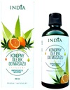 INDIA - CITRUSOVÝ KONOPNÝ MASÁŽNY OLEJ 100ML