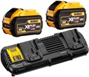 Nabíjačka DCB132 + 2 batérie 54V 9Ah DCB547 DeWalt