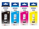 4x org maskara Epson 103 CMYK L1110 L3100 L3110