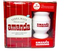 Sada Yerba Mate - Matero + Bombilla + Amanda