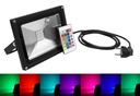 20W RGB LED HALOGÉNOVÁ PODLAHA + DIAĽKOVÉ OVLÁDANIE + 1,8m kábel