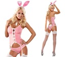 OBSESSIVE BUNNY SUIT 4-dielny kostým zajačika *L/XL*