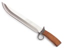 Veľký turistický nôž na prežitie Bushcraft lovecký nôž 39,5 cm N-212B BSH