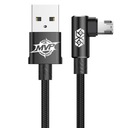 ZNAČKOVÝ MIKRO-USB KÁBEL S BOČNÝM UHLOM PRE HRÁČOV