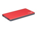 Power Bank GP 5000mAh 3,7V Li-Poly USB LED červená