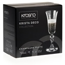 KROSNO KRISTA DECO poháre na šampanské 150ml