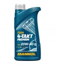 MOTOCYKLOVÝ OLEJ 4T PREMIUM 20W-40 1L API SM MA2