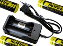 +4 nabíjačka batérií 4800mAh 18650 3,7V LI-ION YYY