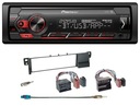 PIONEER MVH-S320BT RÁDIO USB Bluetooth BMW 3 E46