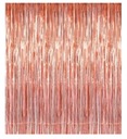 DEKORATÍVNY ZÁCLONY Rose Gold 100X200CM SVADOBNÁ PARTY