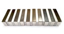 NEODYMIUM magnety tanierový 40x20x10 mm STRONG N42 obdĺžniková tyč