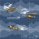 Tapeta Navy Airplanes Vintage Biplanes 5415