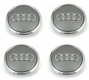 Sada 4 krytov ráfikov AUDI Logo Center 69MM