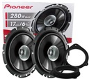 PIONEER REPRODUKTORY AUDI A3 8P A4 B6 B7 D3 PREDNÉ ZADNÉ