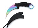 CS:GO N-062S Rainbow Fade karambitový pevný nôž