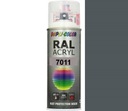 MOTIP RAL ACRYL 7011 LESK DVOJFAREBNÁ AKRYLÁTOVÁ FARBA SPREJ 400 ML