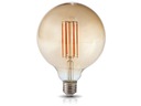 LED FILAMENT RETRO E27 7W G125 EDISON ŽIAR