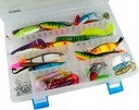 Jaxon RIPPER PIKE LURE SET 50 kusov + KRABIČKA