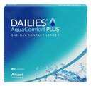 Jednodňové Dailies Aqua Comfort Plus 90 sila -4,50