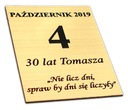 6x8 tanier, venovanie, kalendárová strana, GRAVÍRKA