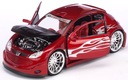 KOVOVÉ AUTO PEUGEOT 206 TUNING 17,5 cm WELLY