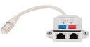 ADAPTÉR LAN SPLITTER 2x RJ45 FTP Splitter