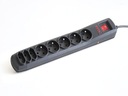 ARMAC R8 POWER STRIP BLACK 1.5M 5X 230VPL+3 | 8 Zásuviek