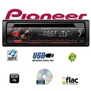 PIONEER DEH-S110UB RÁDIO ČERVENÉ CD MP3 USB FLAC