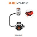 Tecline R4 TEC1 21% O2 G5/8, scénická súprava - EN250A