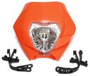 KTM EXC E4 lampa ENDURO SCHVÁLENIE, kryt kapotáže