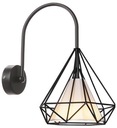 NÁSTENNÁ LAMPA, LOFT STYLE E27 BELLO KOVOVÁ NÁSTENNÁ LAMPA