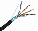 FTP krútený pár 4x2x24AWG ALANTEC kat.5E, vonkajší