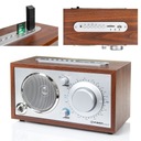 Rádio Retro Classic USB SD WOOD First Austria